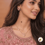 Heart & Butterfly Layered Charm Necklace for Women – Gold Plated Pendant