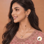Heart & Butterfly Layered Charm Necklace for Women – Gold Plated Pendant